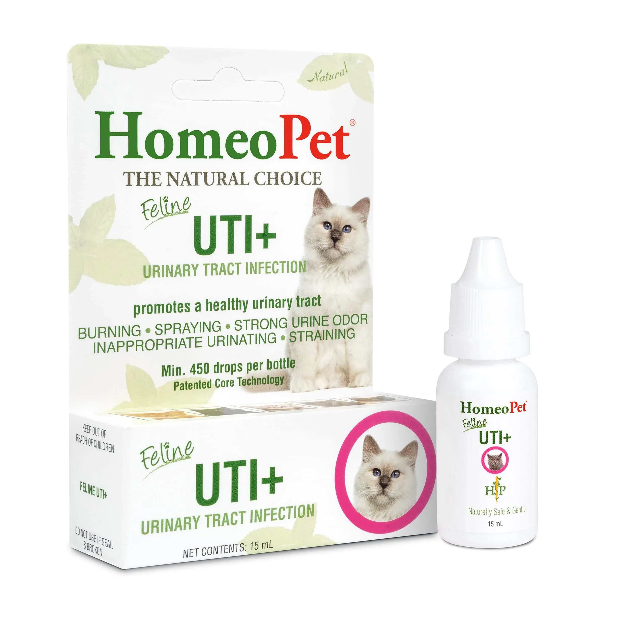 HomeoPet Feline UTI+ Urinary Tract Infection 15 ml