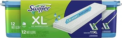 Swiffer Sweeper Wet Cloth Mop Refill XL