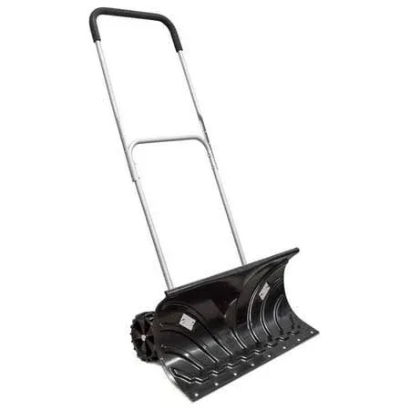 EPR Rolling 26'' Reversible Blade with Two 6'' Wheels Snow Pusher Shovel