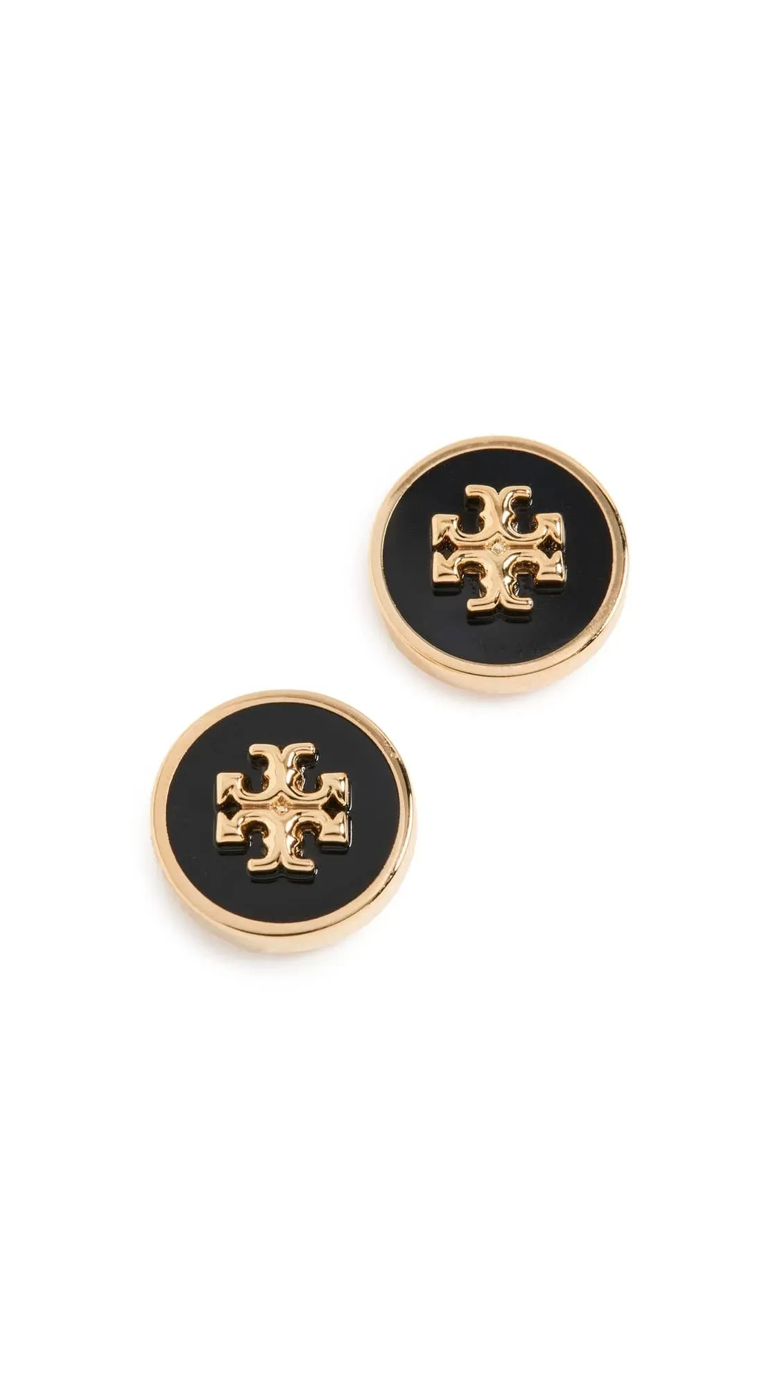 Tory Burch Women's Kira Enamel Circle Stud Earrings