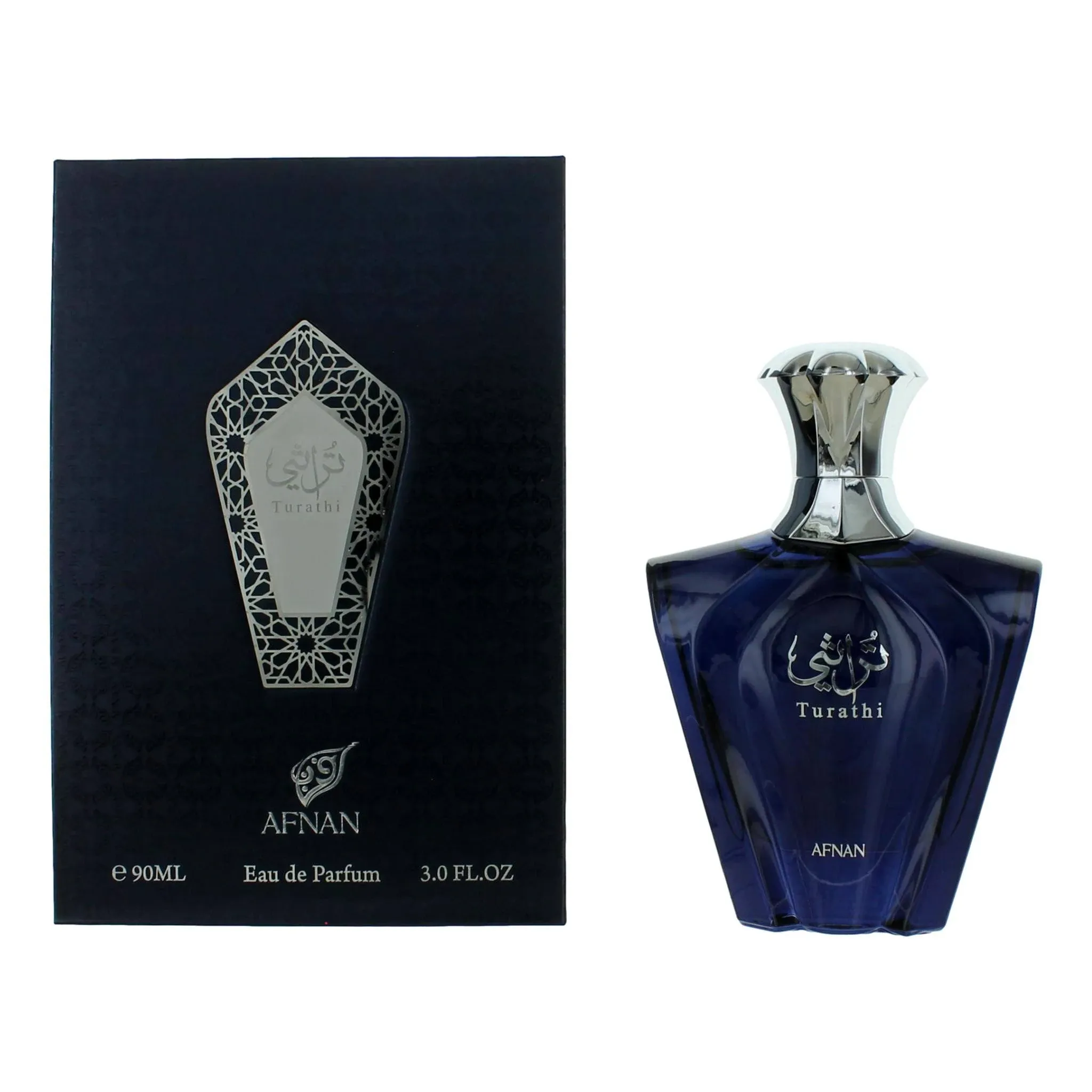 Turathi Blue by Afnan Eau De Parfum Spray 3 oz for Men