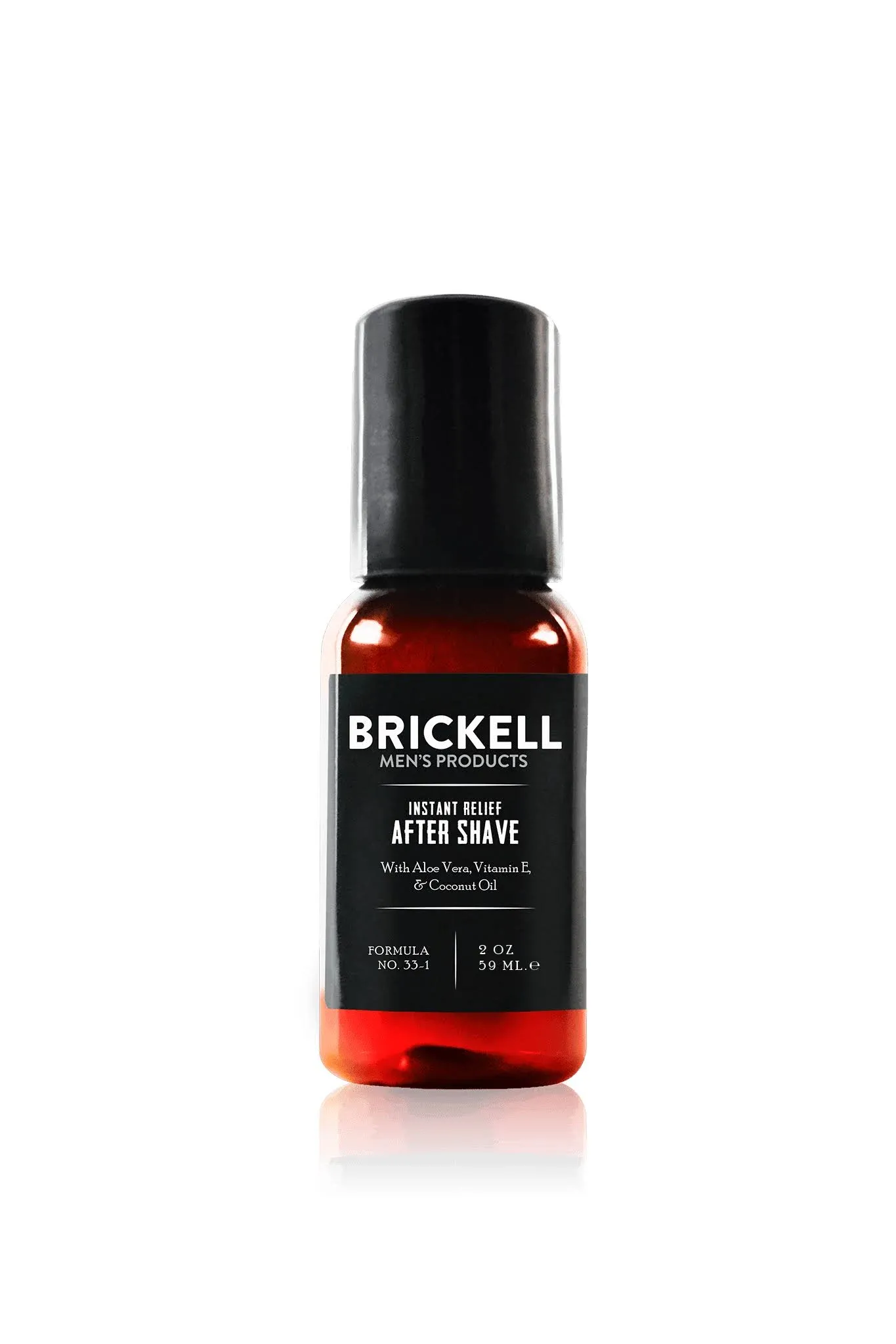 Brickell Men's Instant Relief Aftershave for Men Natural and Organic Soothing ...