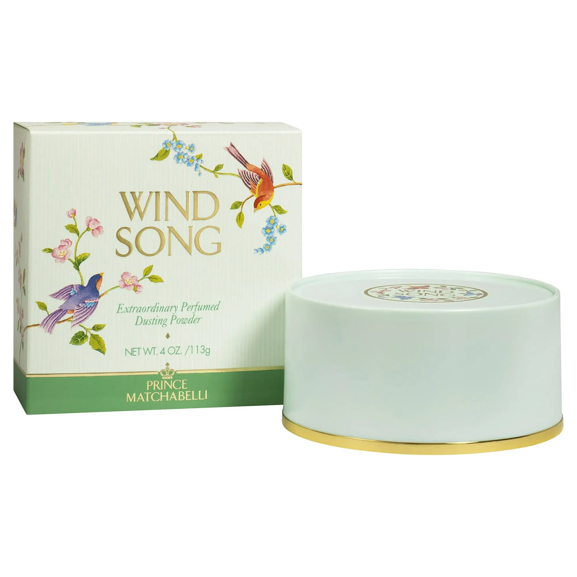 Wind Song by Prince Matchabelli 4 oz Dusting Powder for Women New In Box