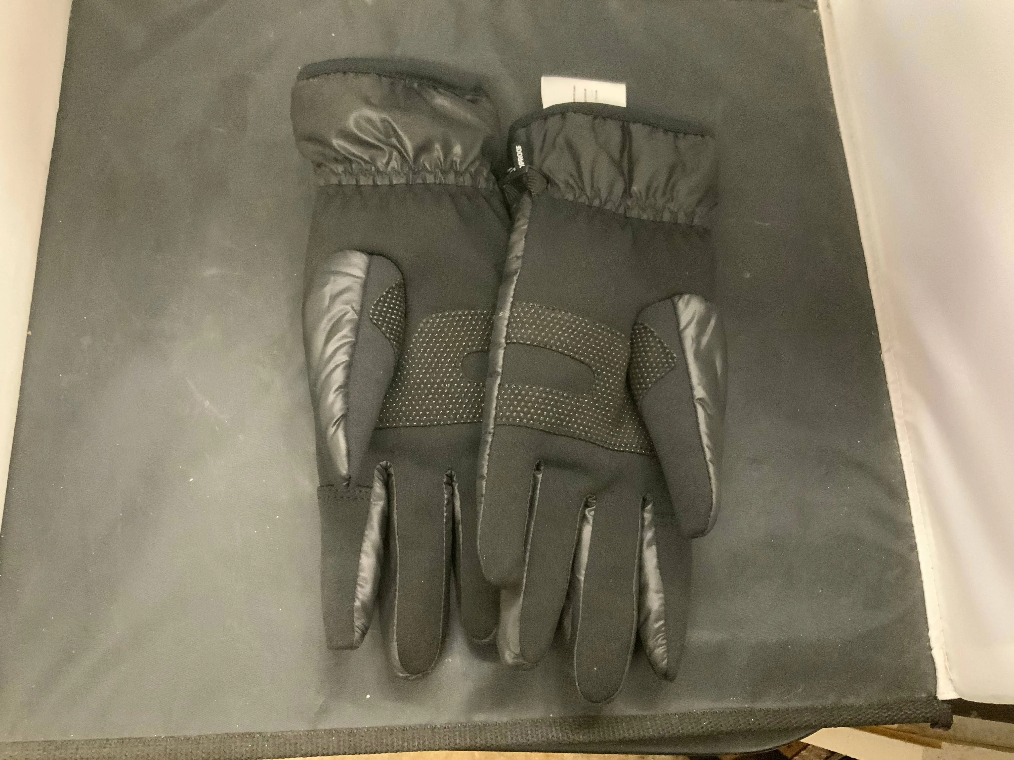 Head Hybrid Black Waterproof Gloves Women Size L, New