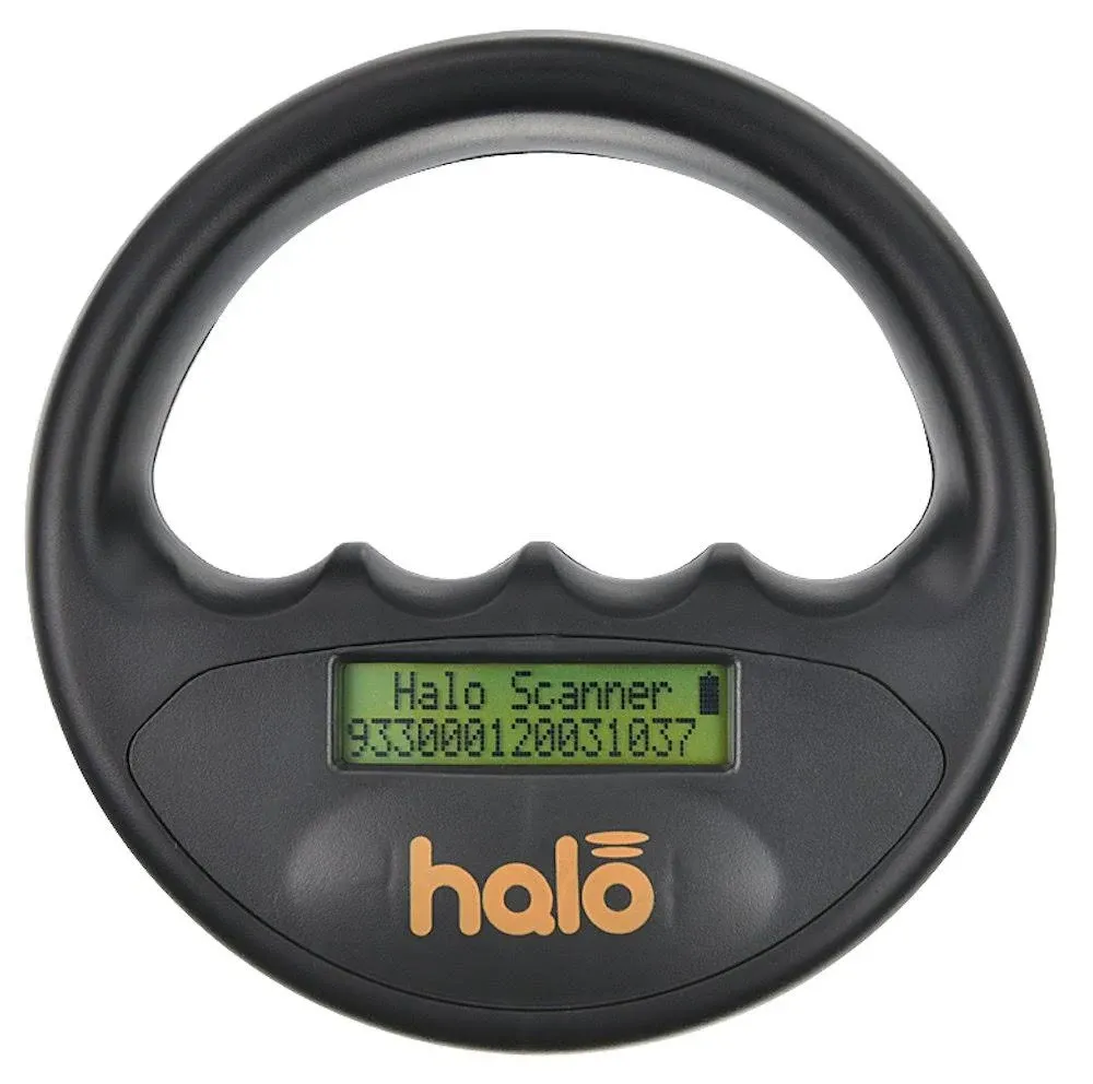 Halo Microchip Scanner - Black