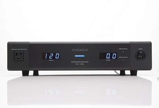 Furman Linear Filtering AC Power Source Conditioner with Digital Meters (12 Outlets, 15A Maximum)