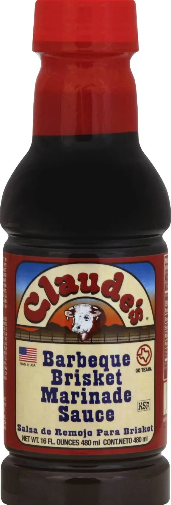 Claudes Marinade Sauce, Barbeque Brisket - 16 fl oz