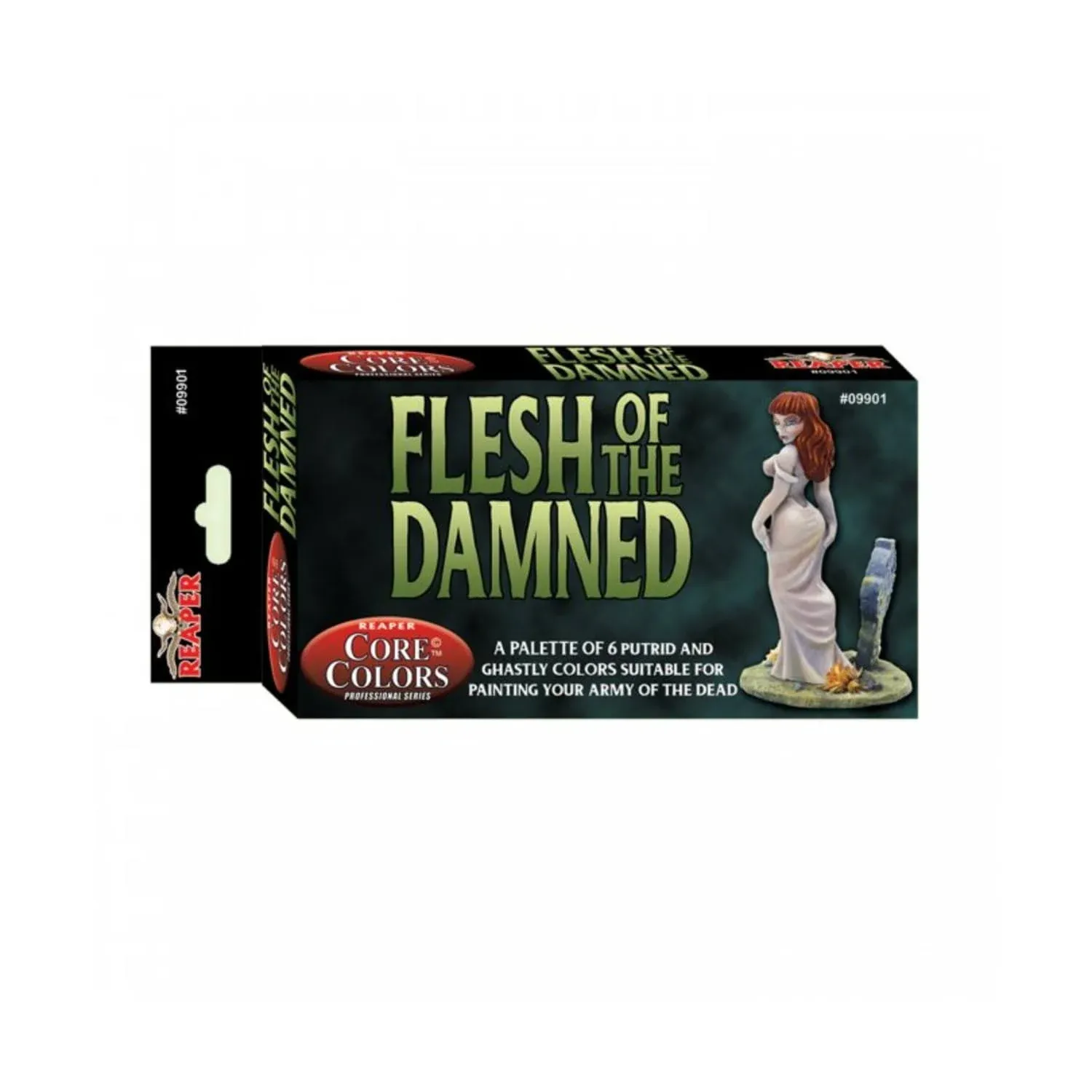 Flesh of The Damned Undead Skin Set Acrylic Master Series Hobby Paint Reaper Miniatures