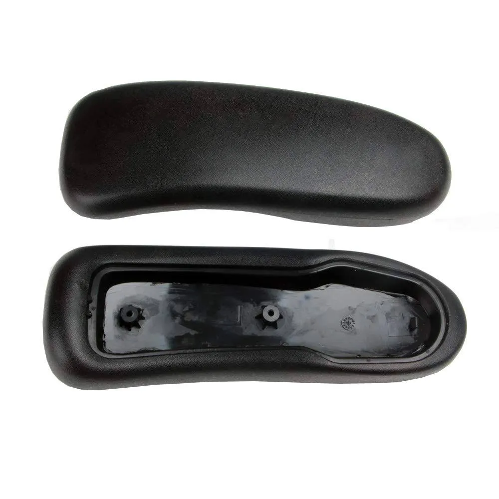 Vinyl Arm Pads Caps for Herman Miller Classic Aeron Chair Graphite Black