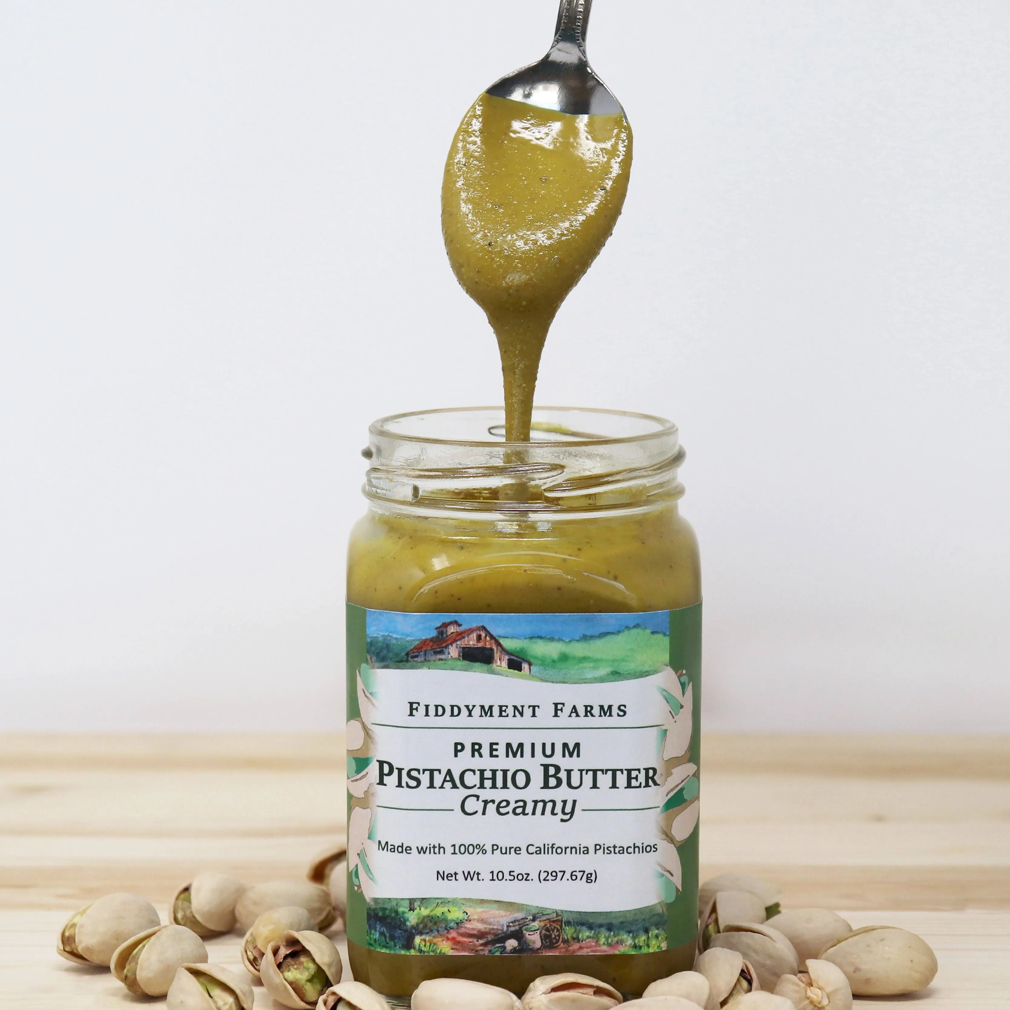 Fiddyment Farms Premium Pistachio Butter - Creamy