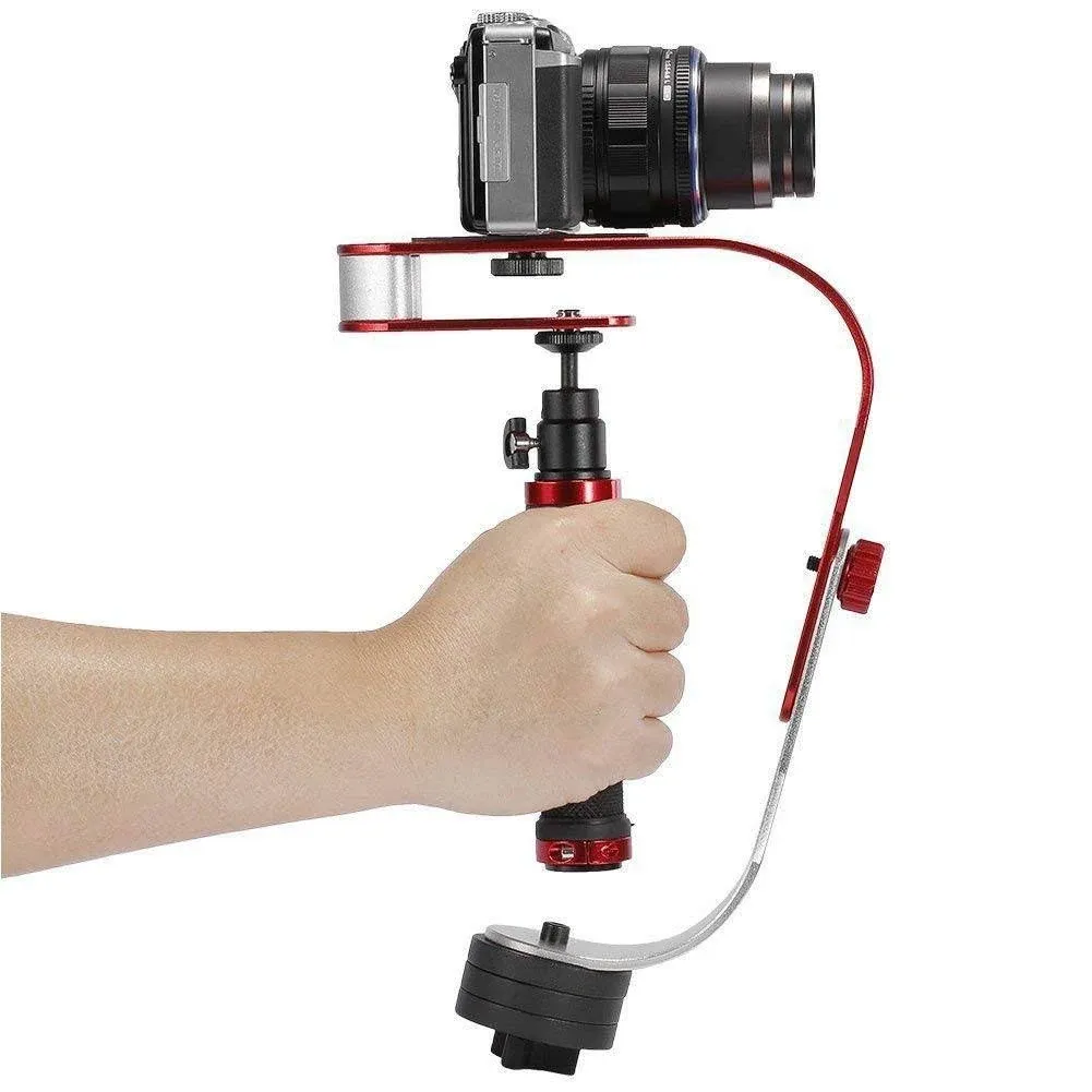 PRO Video Camera Stabilizer for Gopro, Smartphone, Canon, Nikon - or Any Camera 