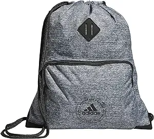 adidas Classic 3S 2.0 Sackpack, Jersey Onix Grey/Black, One Size