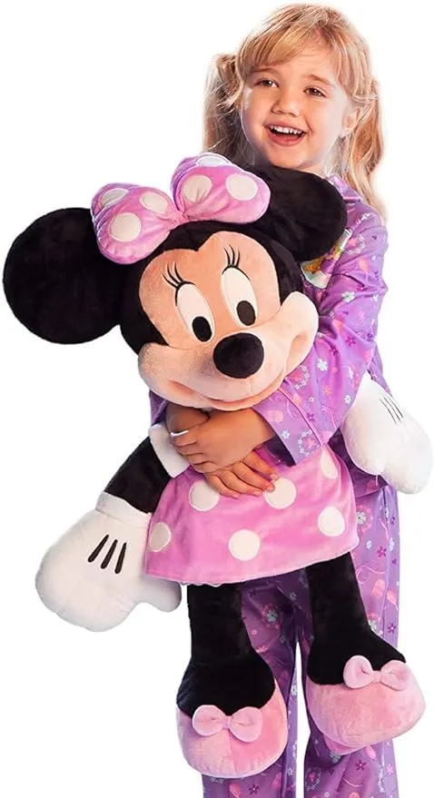 Disney Store Large/Jumbo 27 Minnie Mouse Plush Toy Stuffed Character Doll