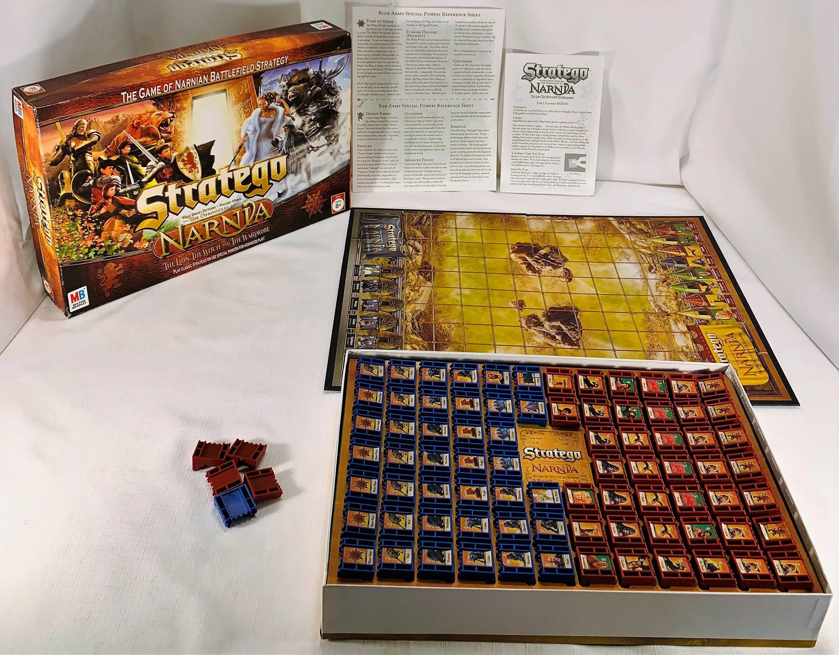 Milton Bradley Stratego Chronicles of Narnia Board Game