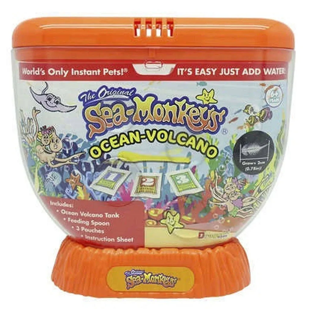 Amazing Live Sea-Monkeys Ocean Volcano