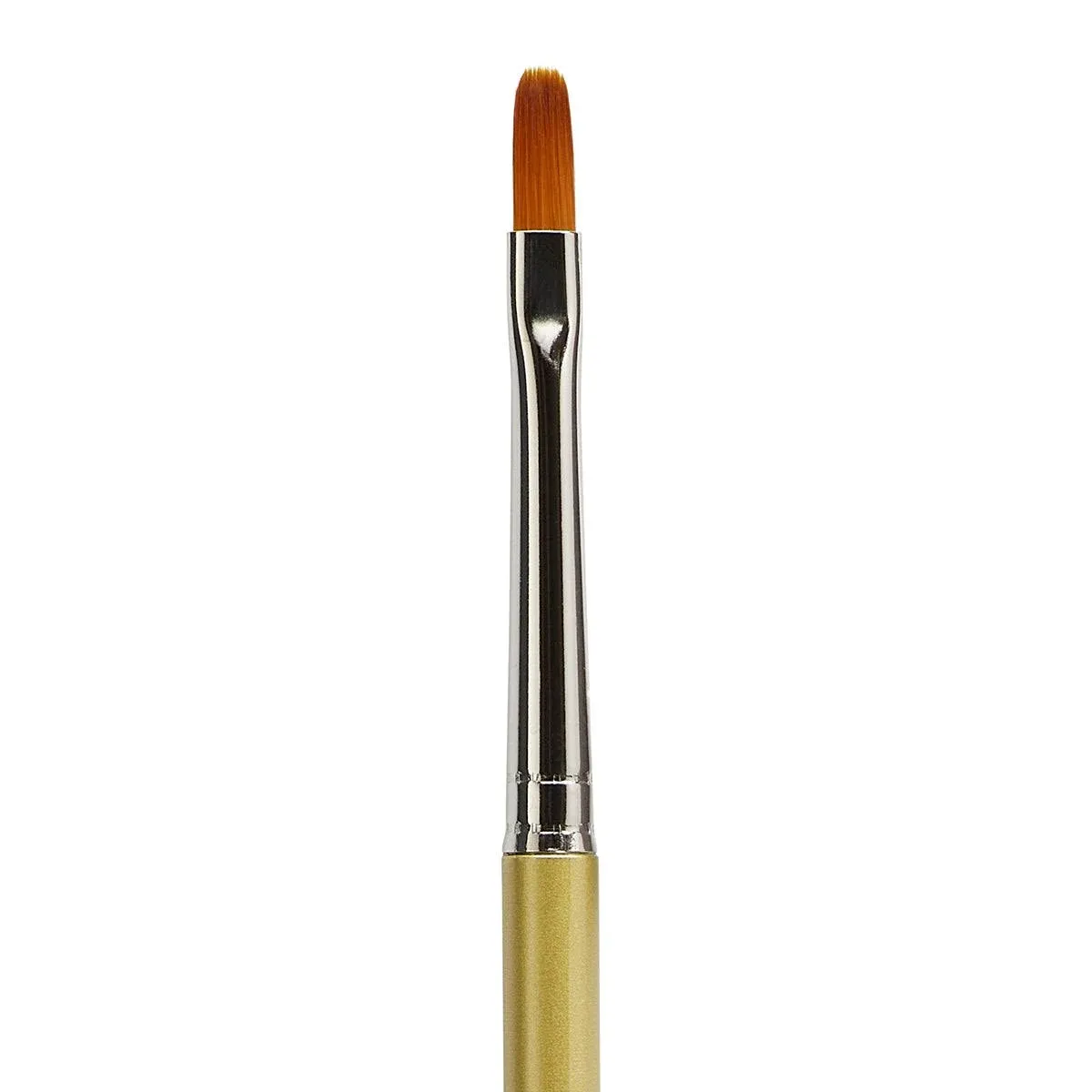 KINGART Premium Original Gold 9500A-2 Filbert Series Artist Brush, Golden Taklon Synthetic Hair, Short Acrylic Handle, for Acrylic, Watercolor, Oil