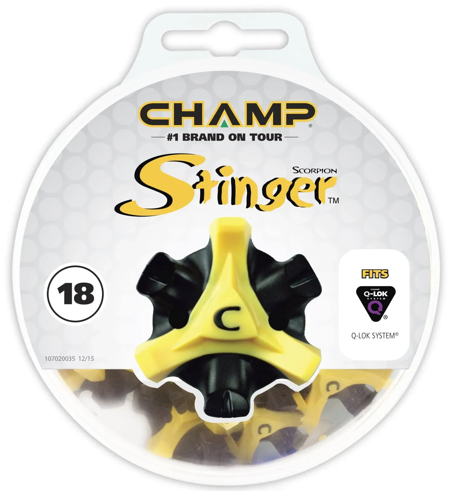 Champ Stinger Q-Lok Golf Spikes