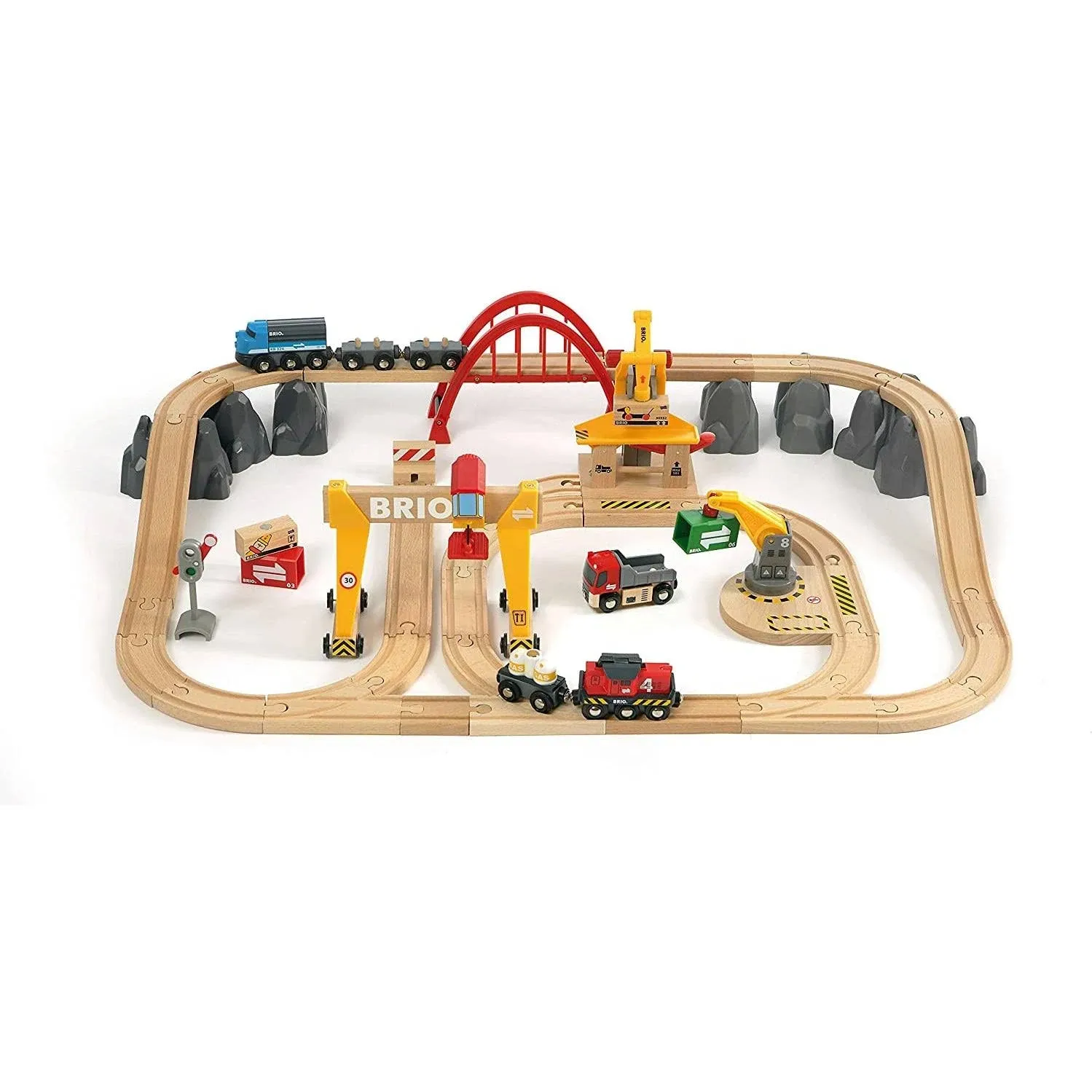 BRIO Cargo Railway Deluxe Set