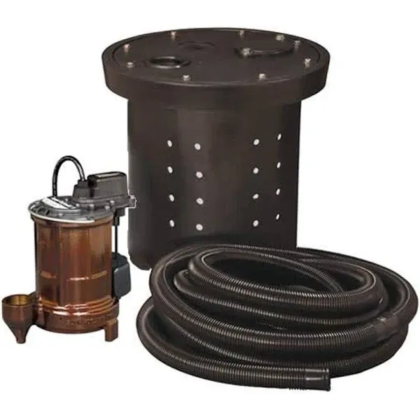 LIBERTY PUMPS CSP-257 Submersible Sump Pump,HP 1/3,115V,60 Hz 56KD50