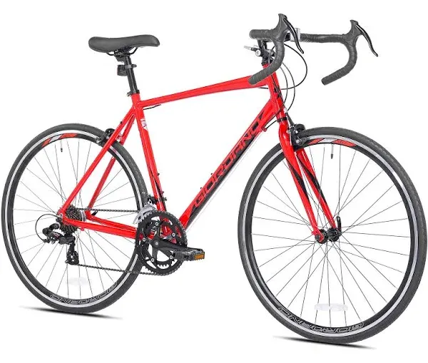 Giordano Aversa Road Bike, 700c, Medium, Red.