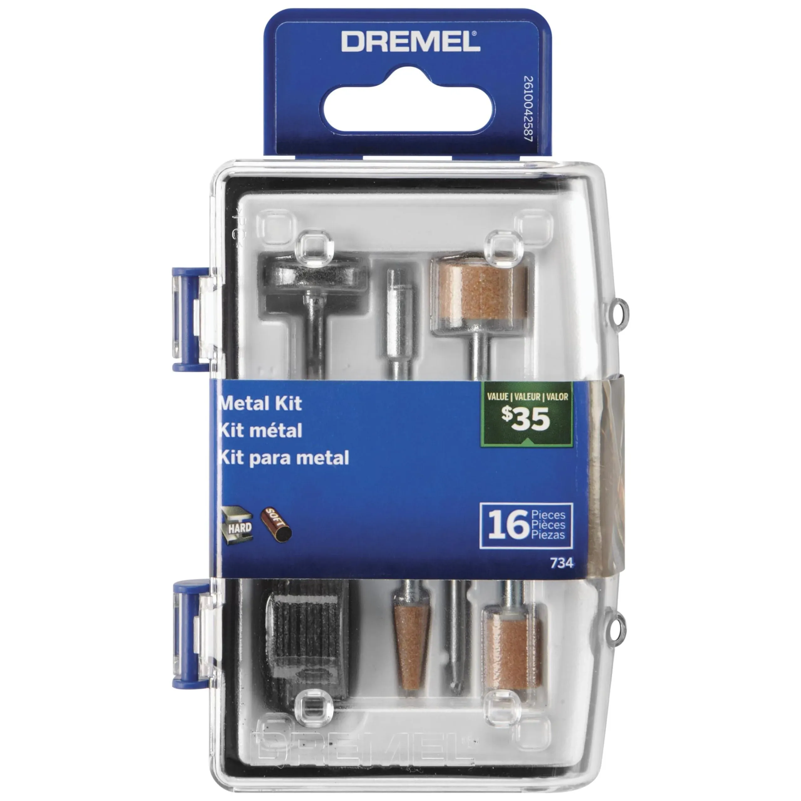 Dremel Metal Cutting Rotary Tool Accessories Kit-16pcs,734-<wbr/>01