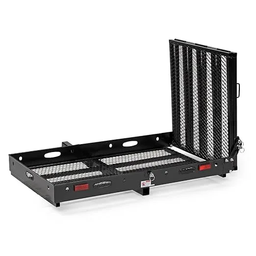 Titan Ramps Hitch-Mounted Wheelchair and Scooter Carrier - 500 lb. Capacity