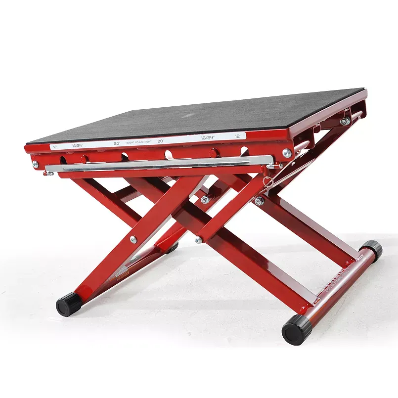 Stamina x Adjustable Height Plyobox - 12 to 24 Inches, Red