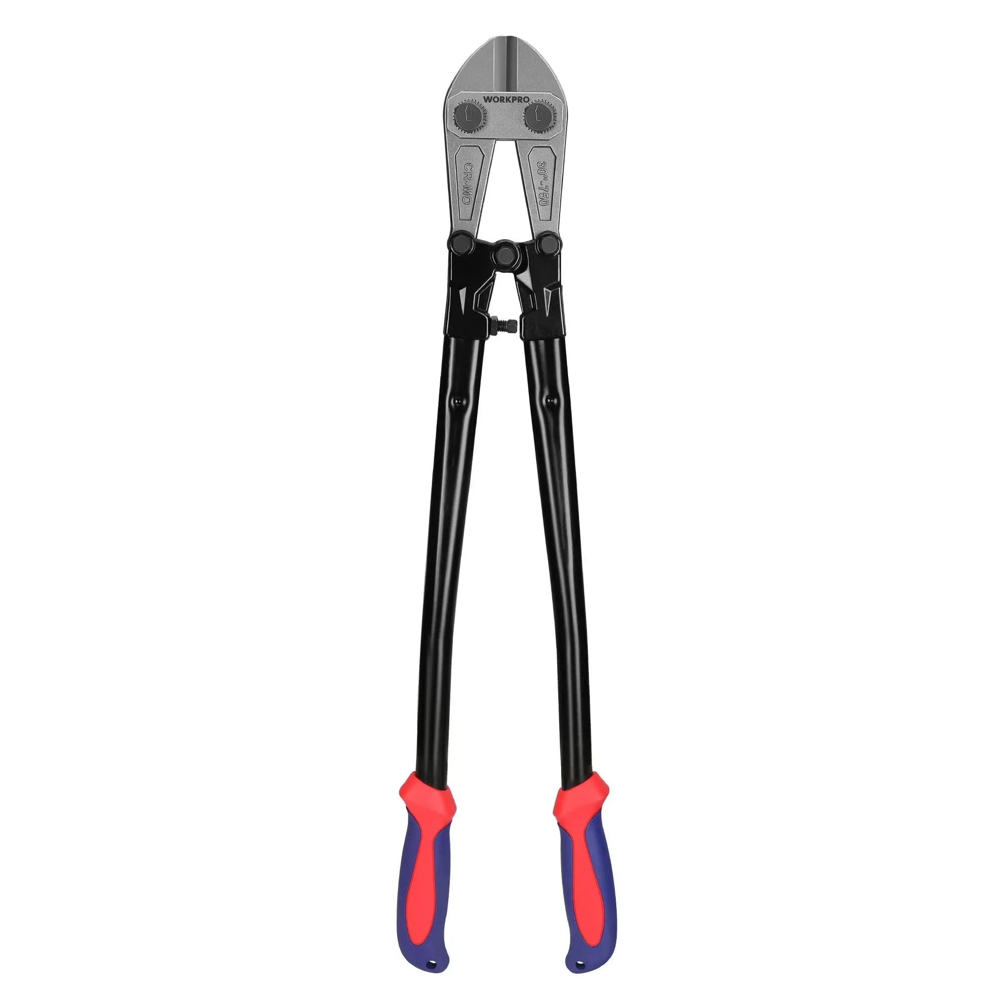 WorkPro W017007A Bolt Cutter, Bi-Material Handle with Soft Rubber Grip, 30 inch ...