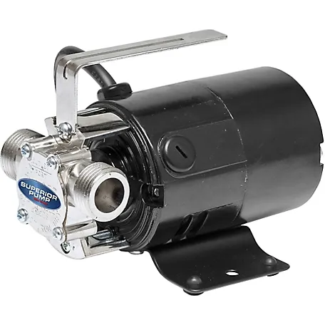 Superior Pump 90040 Transfer Pump, 2.3 a, 115 V, 0.1 Hp, 3/4 in Outlet, 330 Gal/Hr, Iron