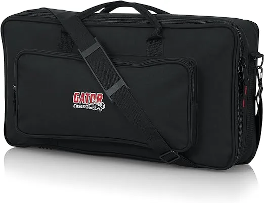 Gator Cases Gig Bag for Micro Controllers, Keyboards, and Multi-Effects Pedals; 23" x 12.125" x 3" (GK-2110)