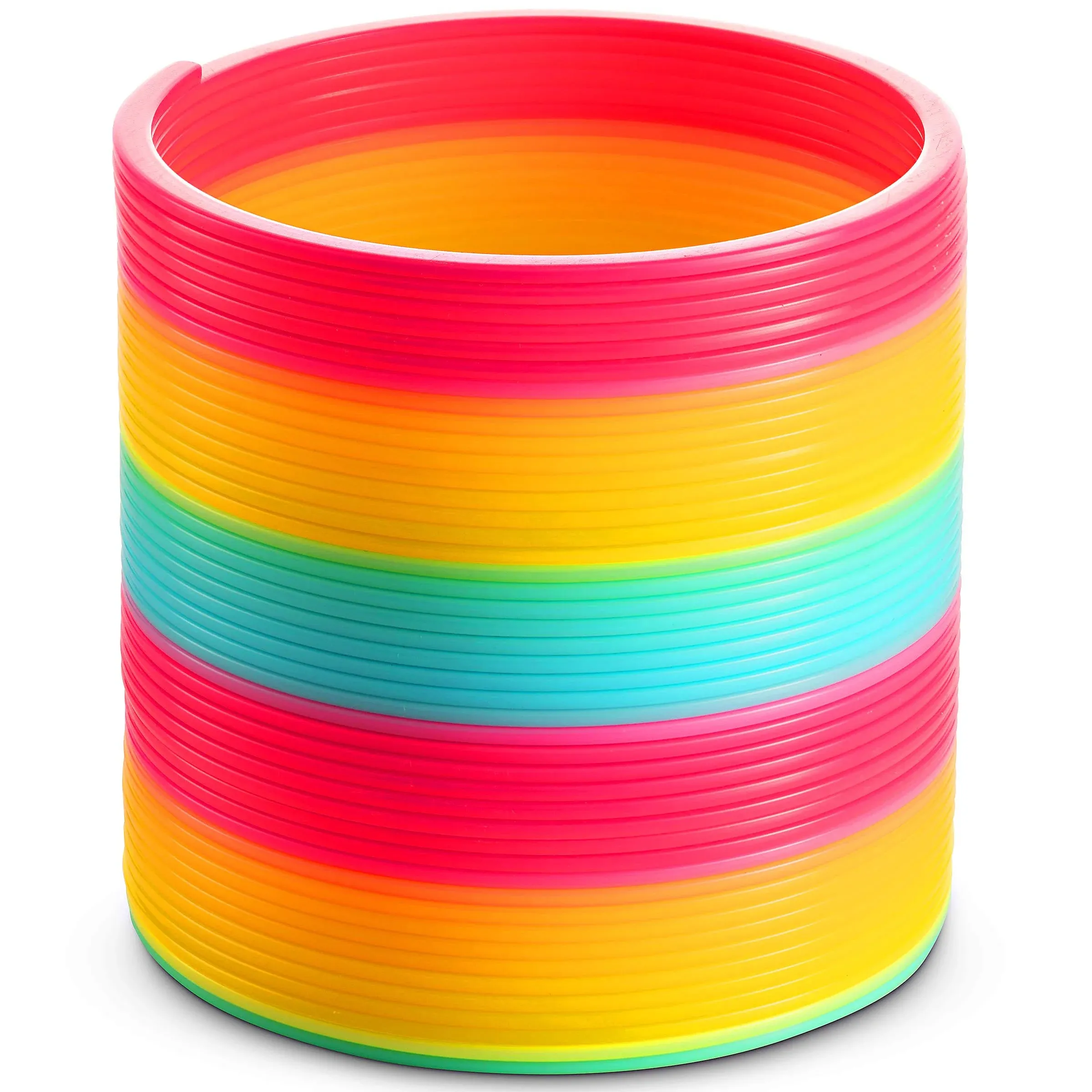 Bedwina Jumbo Rainbow Coil Spring Toy