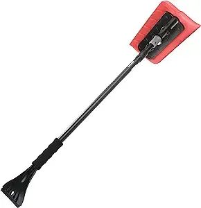 18833 Hopkins MFG Ice Scraper/ Snow Brush 16 Inch Foam Head and 4