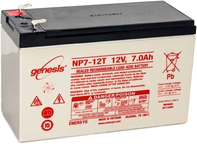 Yuasa Np7-12 12V 7Ah Battery