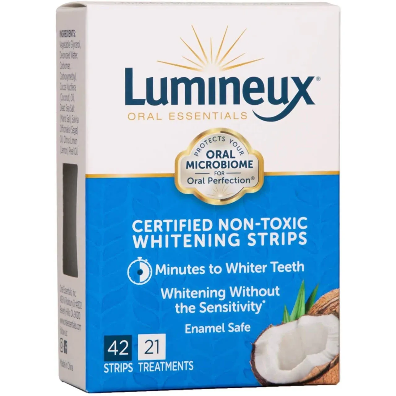 Oral Essentials Lumineux Teeth Whitening Strips - 21 Treatments