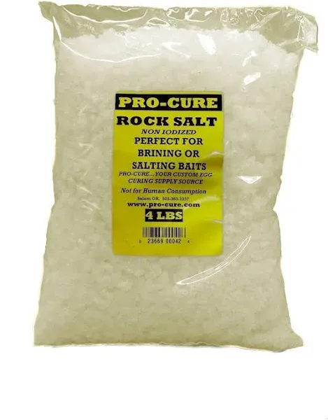 Pro Cure Rock Salt - 4 lb bag