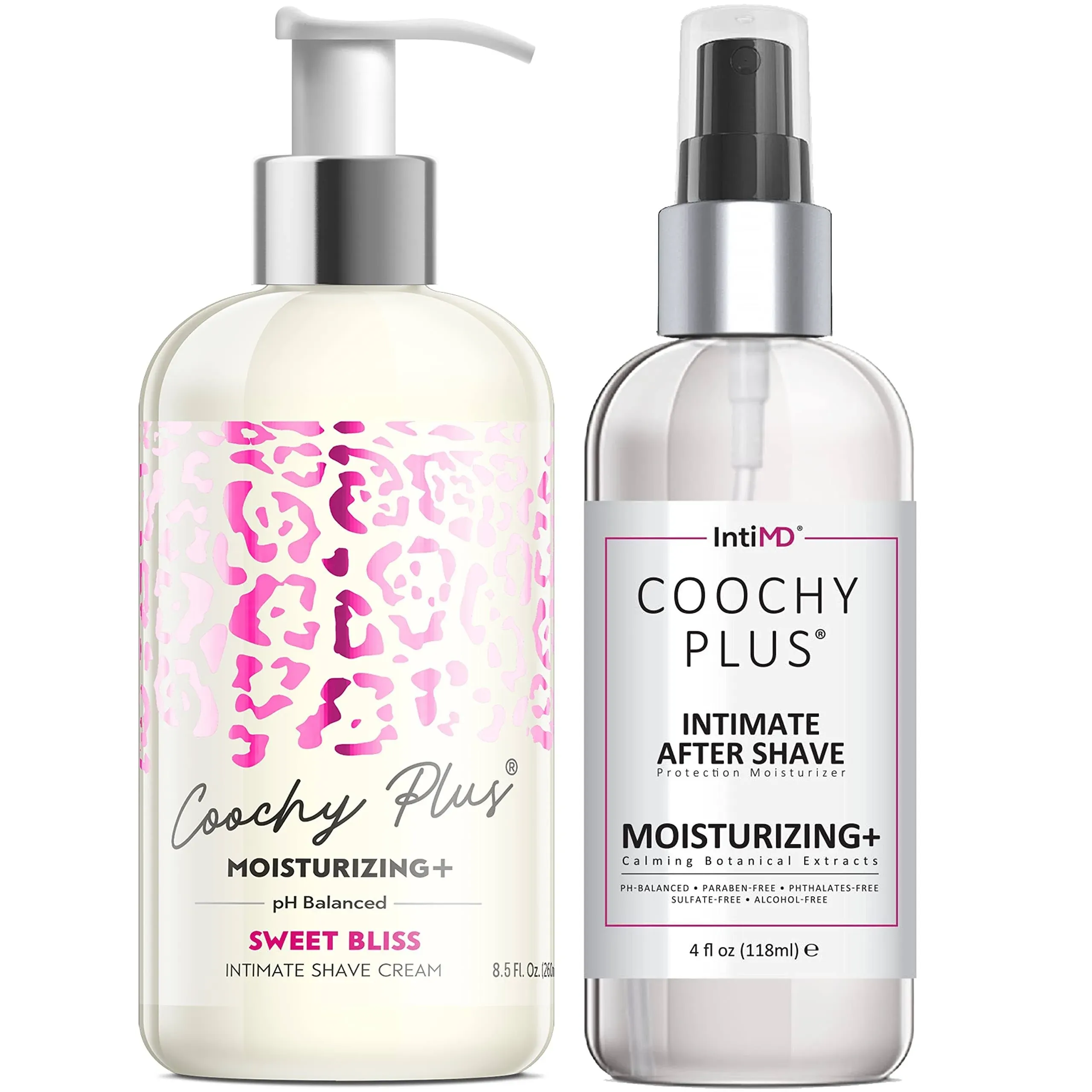 Coochy Plus Intimate Shaving Complete Kit - Sweet Bliss & Organic After Shave ...