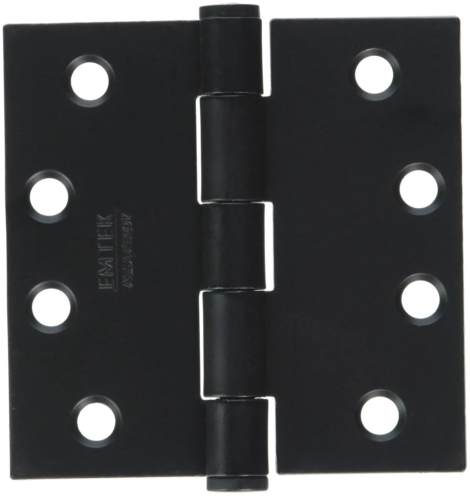 Emtek Door Hinge Heavy Duty Powder Coated Steel Black 4&#034; x 4&#034; 92014-US19