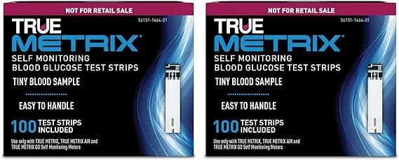 TRUE METRIX® Blood Glucose Test Strips NFRS 100 Count Box