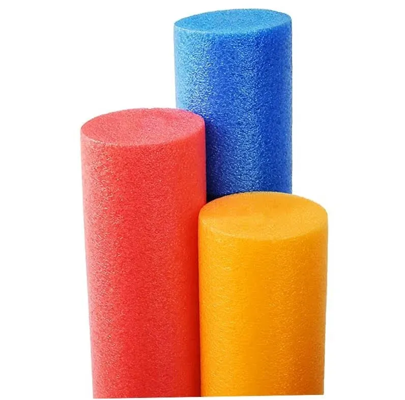 Deluxe Floating Pool Noodles Foam Tube, Super Thick Noodles for Floating in The Swimming Pool, Assorted Colors, 52 Inches Long