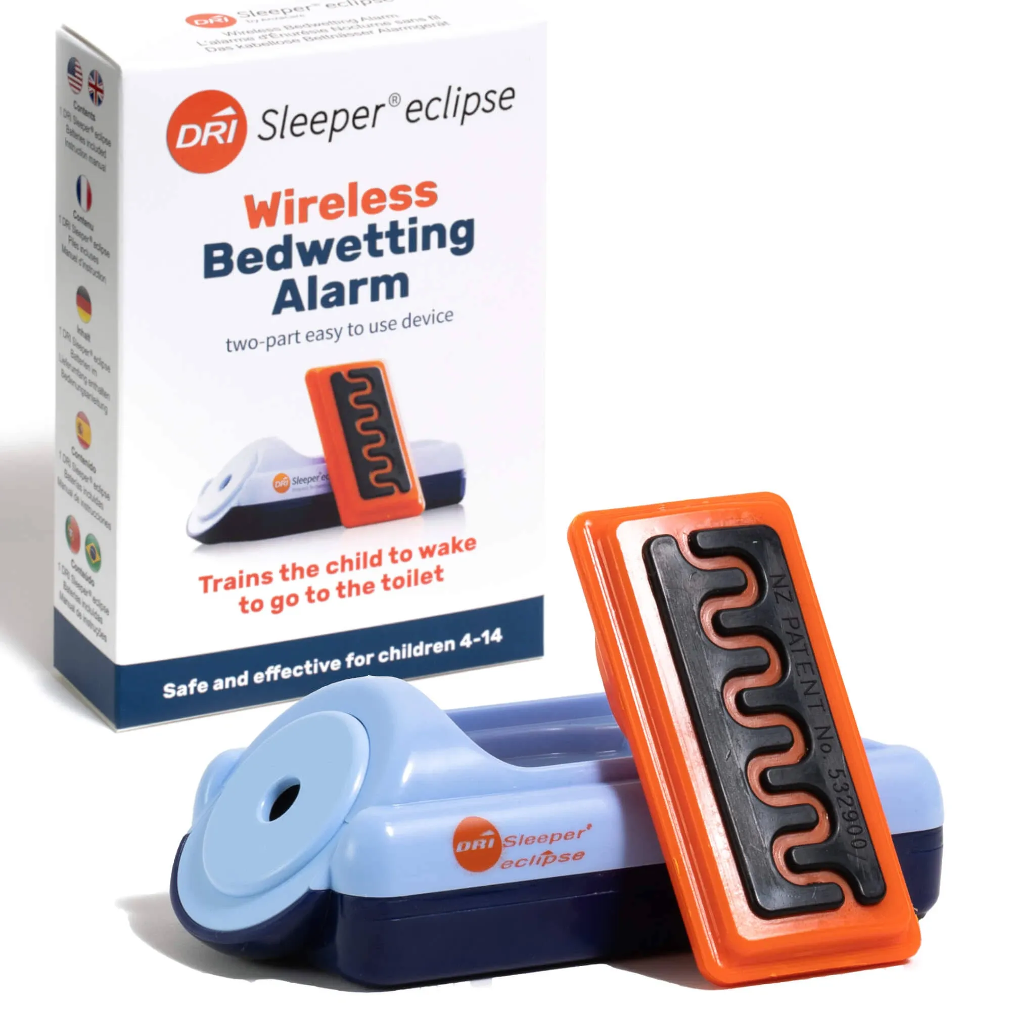 DRI Sleeper Eclipse Wireless Bedwetting Alarm for Children