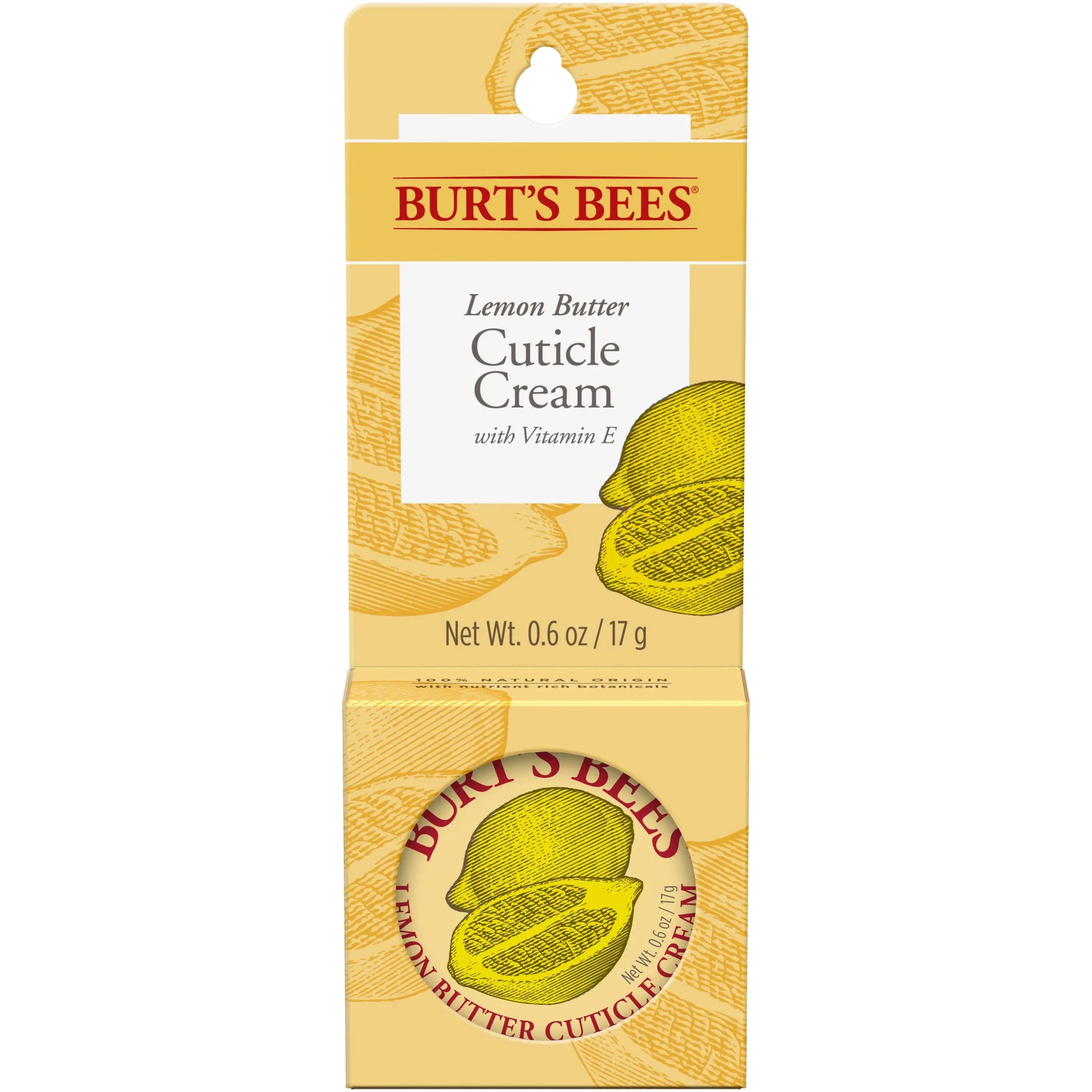 Burt&#039;s Bees 07000-11 Lemon Butter Cuticle Cream, 0.6 Oz