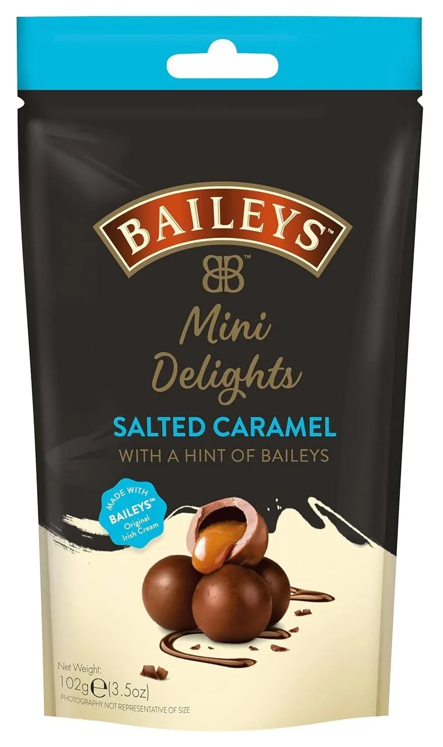 Baileys Chocolate Mini Delights Salted Caramel With Baileys  102G Pouch