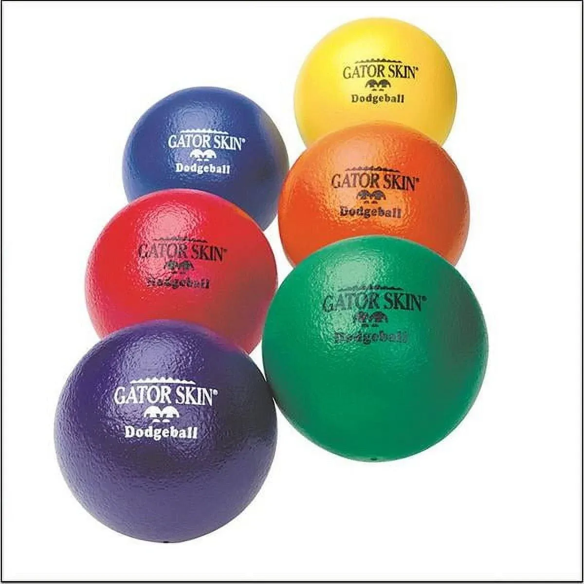 Gator Skin Dodgeballs (Set of 6)