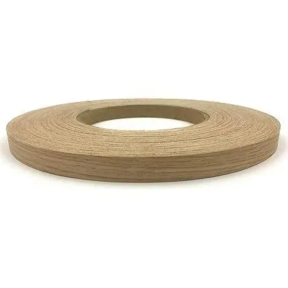 Hickory 3/4&#039;&#039; X 250&#039; Roll Preglued Wood Veneer Edge banding Iron On W/ Hot Melt