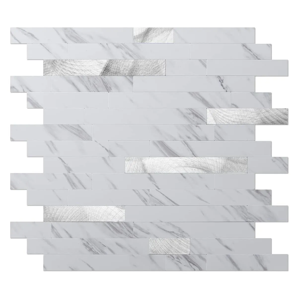 Art3d 10-Sheet Peel and Stick Backsplash Tile for Kitchen Bathroom Fireplace Laundry Room