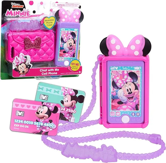 Disney Junior Minnie Mouse Chat with Me Cell Phone Set