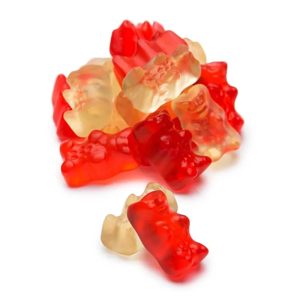 Haribo of America Valentine's Day Red and White Goldbears, 4 Ounce (Pack of 12)