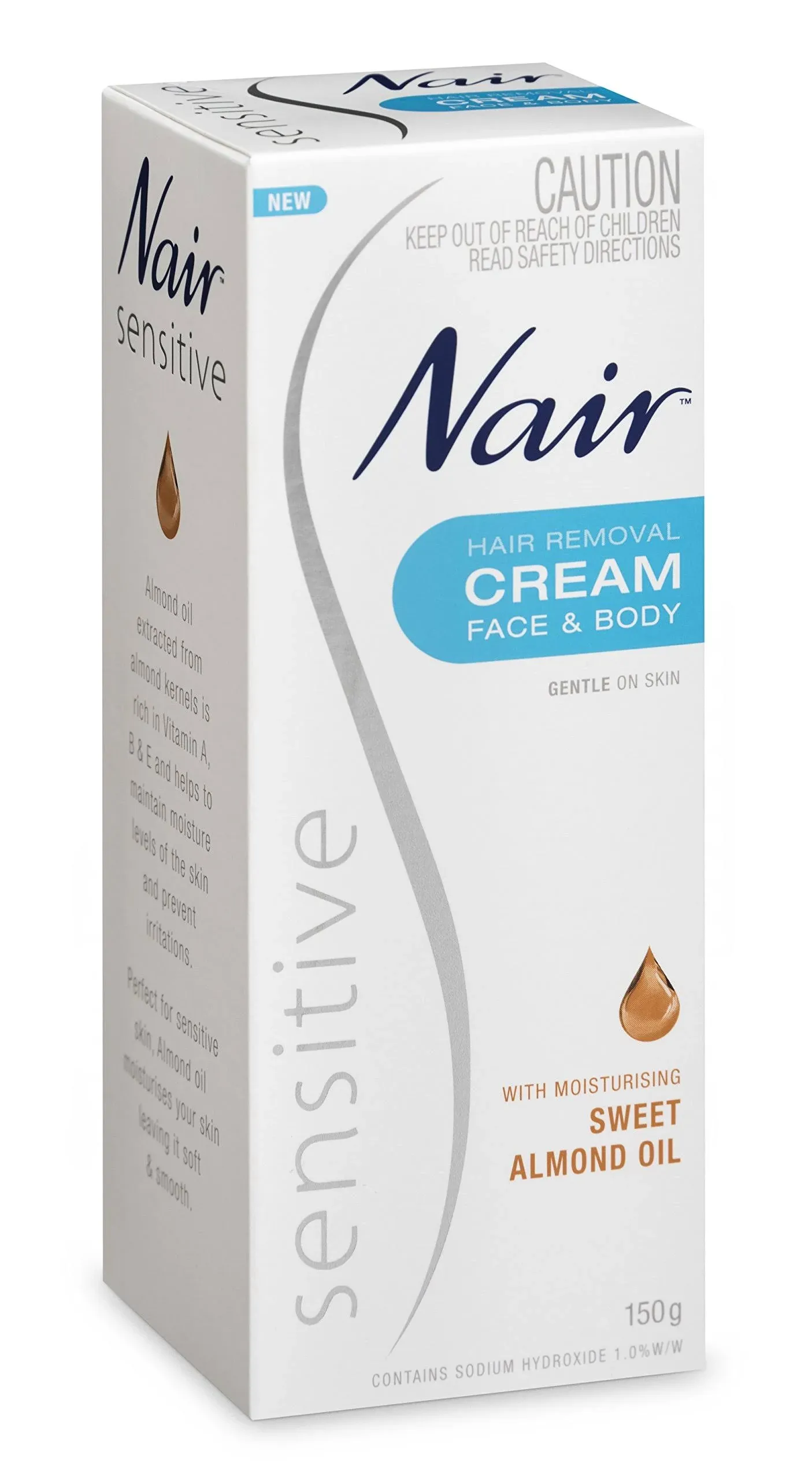 Nair Sensitive Hair Removal Cream - 150g