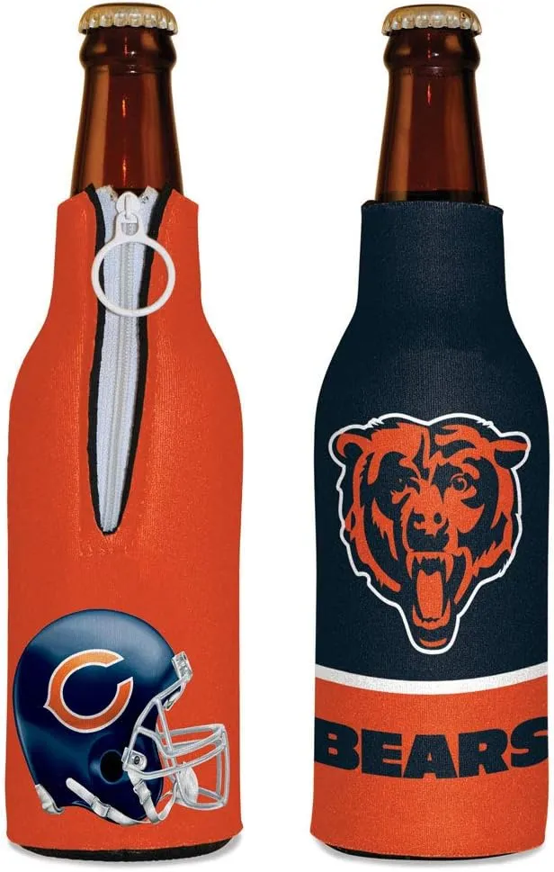 WinCraft NFL Chicago Bears Bottle Cooler, Team Colors, One Size