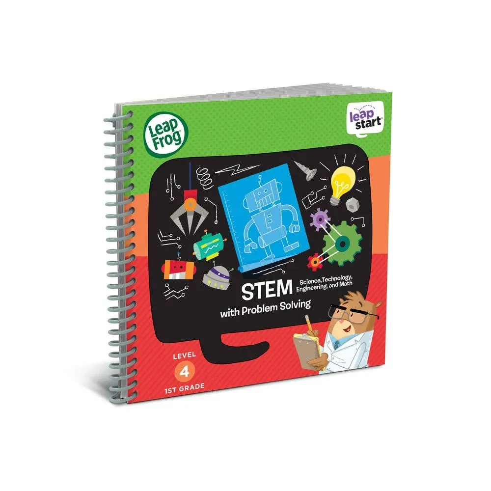 LeapFrog LeapStart 1st Grade Activity Book: STEM (Science, Technology, Engineering, Math) and Problem Solving